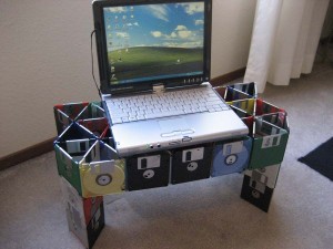 Floppy Disk Laptop Desk cooler